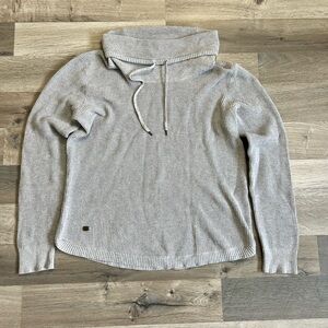 Ralph Lauren Light Gray Cowl Neck Sweater